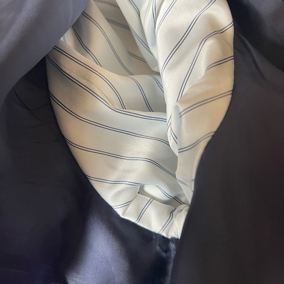 NWT Suistudio Quinn Navy Trench Size 2-6 - Picture 14 of 15